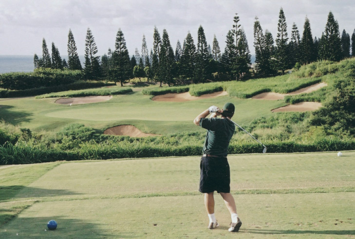 Maui Golf Picture, Plantation Course #8 Photo