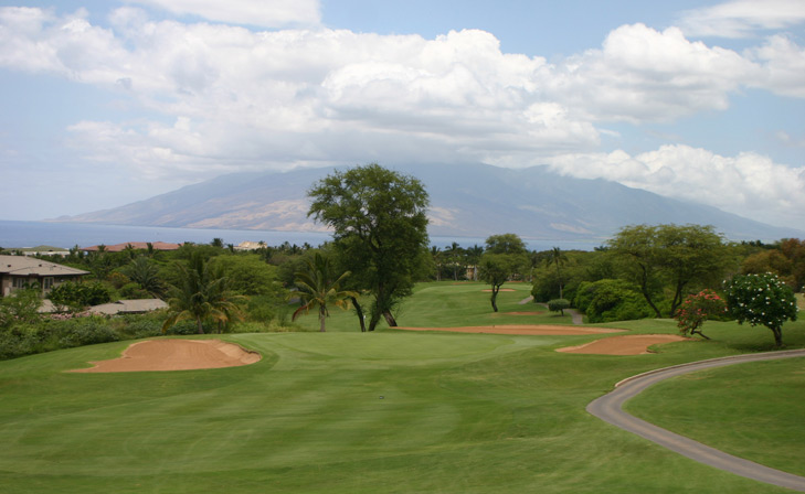 Maui Golf Photo, Wailea Blue #4 Photo