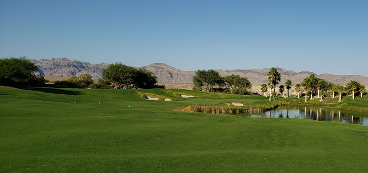 Coyote Springs Golf Hole #18 Picture