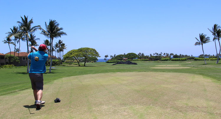 Hualalai Golf Course Hole #15 Picture