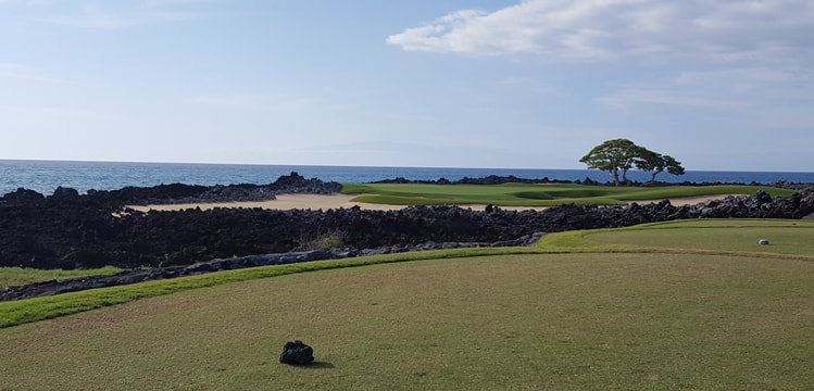 Hualalai Golf Course #17 Picture